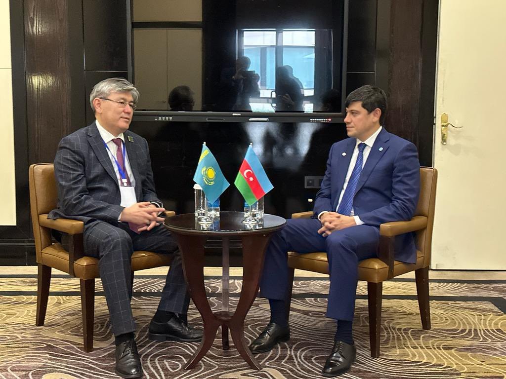 Fuad Muradov Bişkekdə bir sıra ikitərəfli görüşlər keçirdi - FOTOLAR